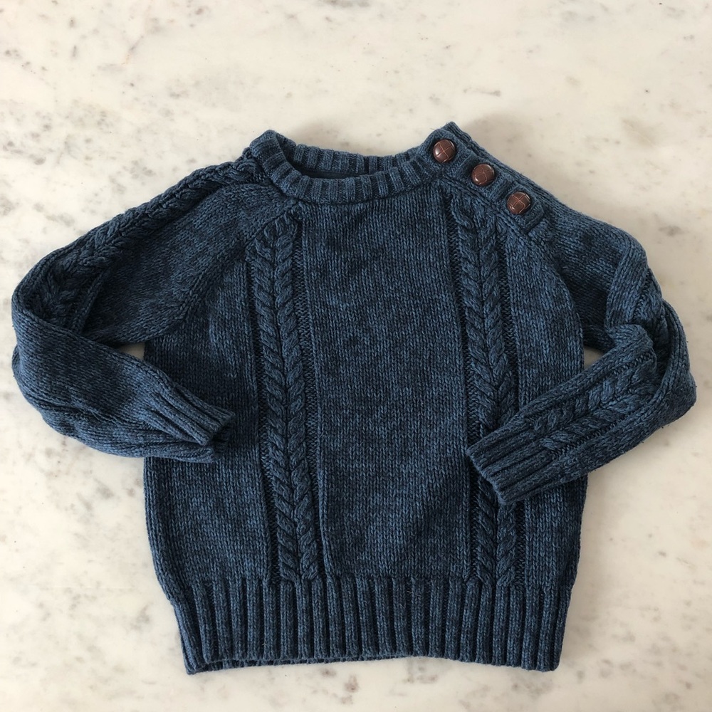 Boys Cotton Fisherman sweater